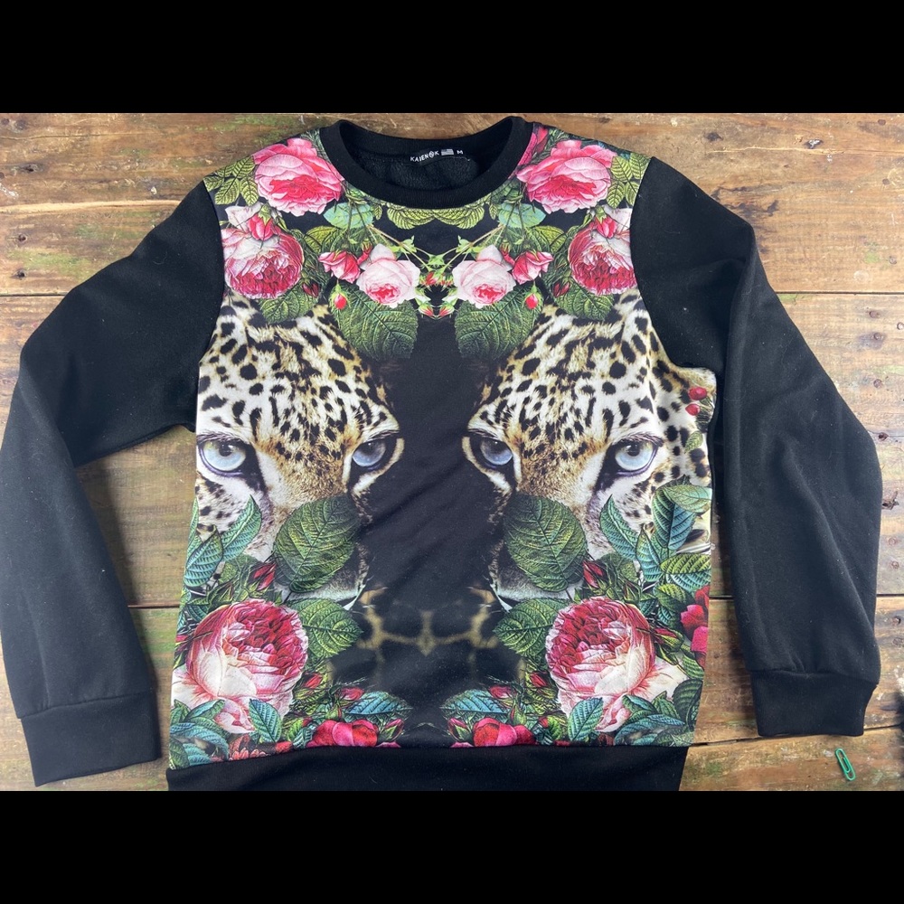 KAYDEN K LONG SLEEVE CHEETAH SHIRT